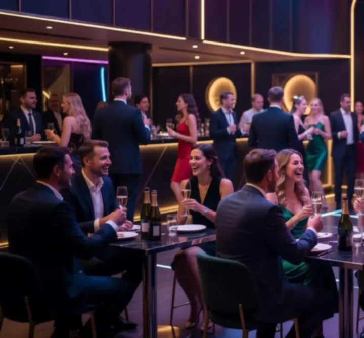 SMART PICK ZZONE party hangulat, vendégek táncolnak és szórakoznak